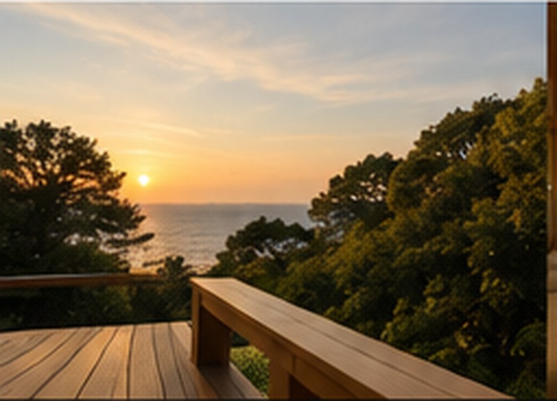 伊豆高原の夕景